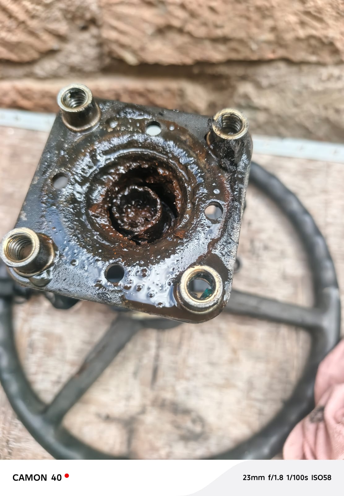 Forklift steering cleanup repairs